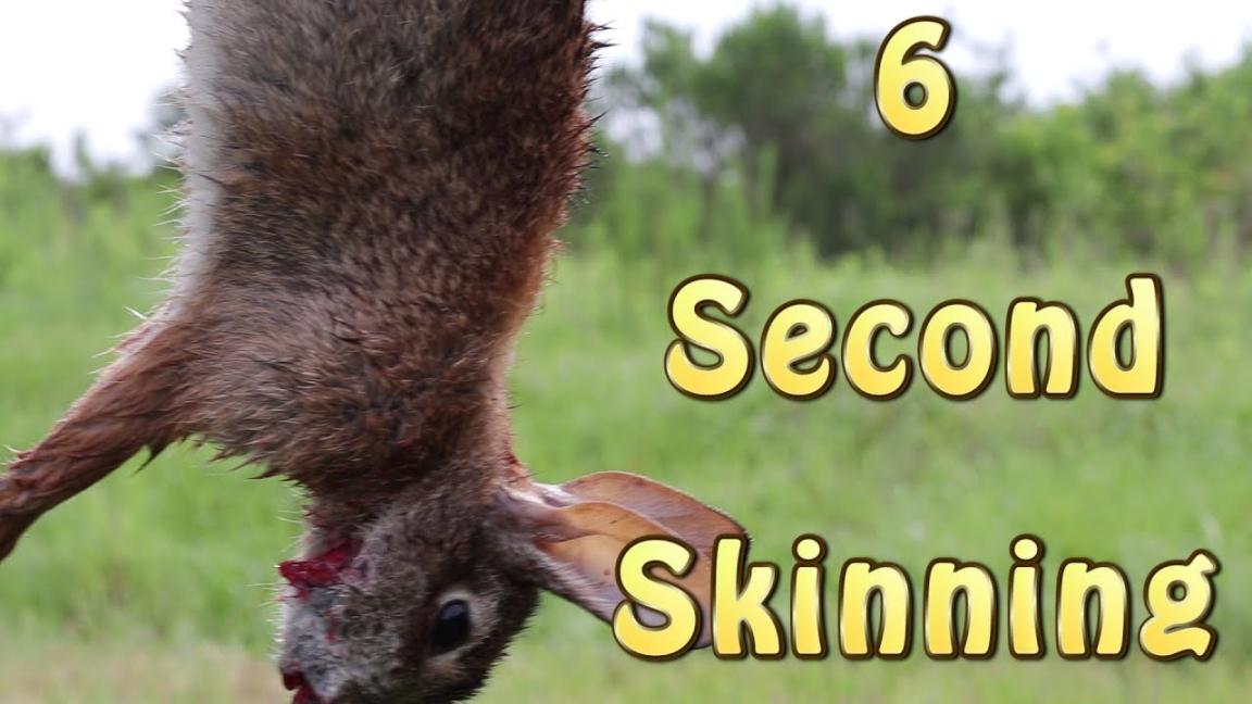 How to Skin a Rabbit in SECONDS