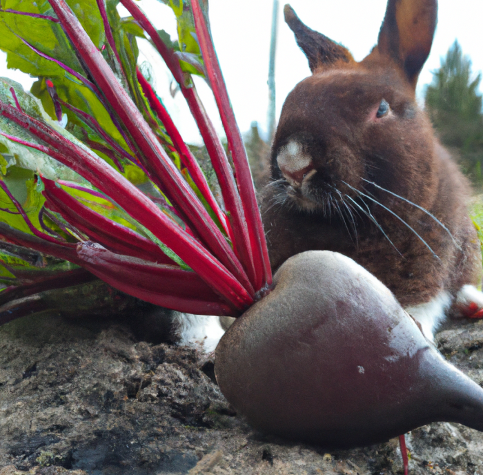 rabbits beets