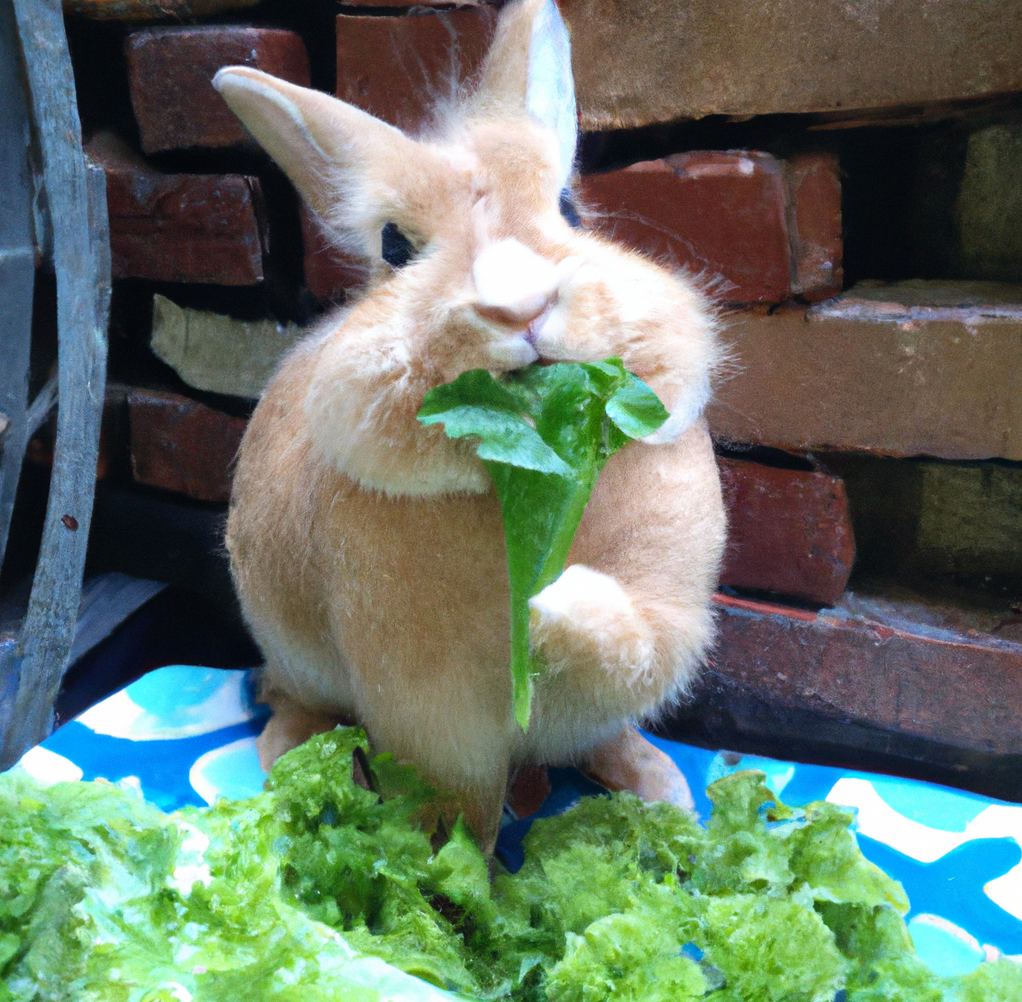 kale rabbits eat