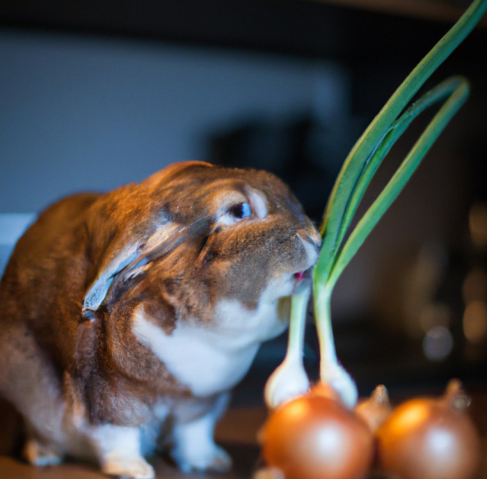 onions rabbits eat