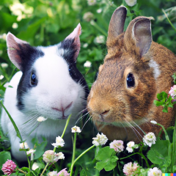 Can Rabbits And Guinea Pigs Live Together?