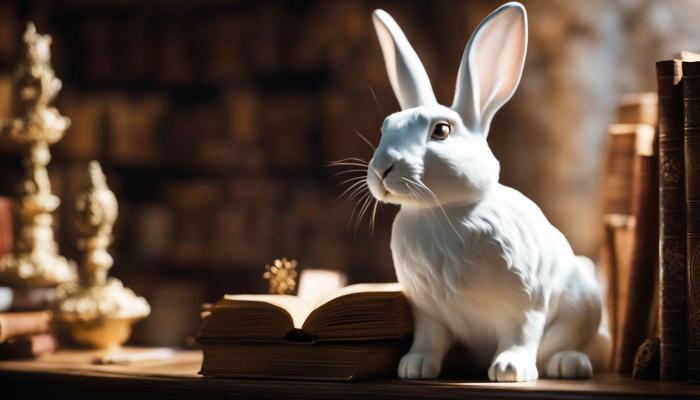 What Does A White Rabbit Symbolize?